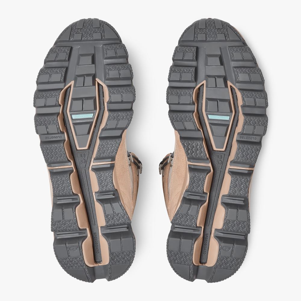 Apricot Men's On Running Cloudridge Hiking Shoes | IGO167ZZ