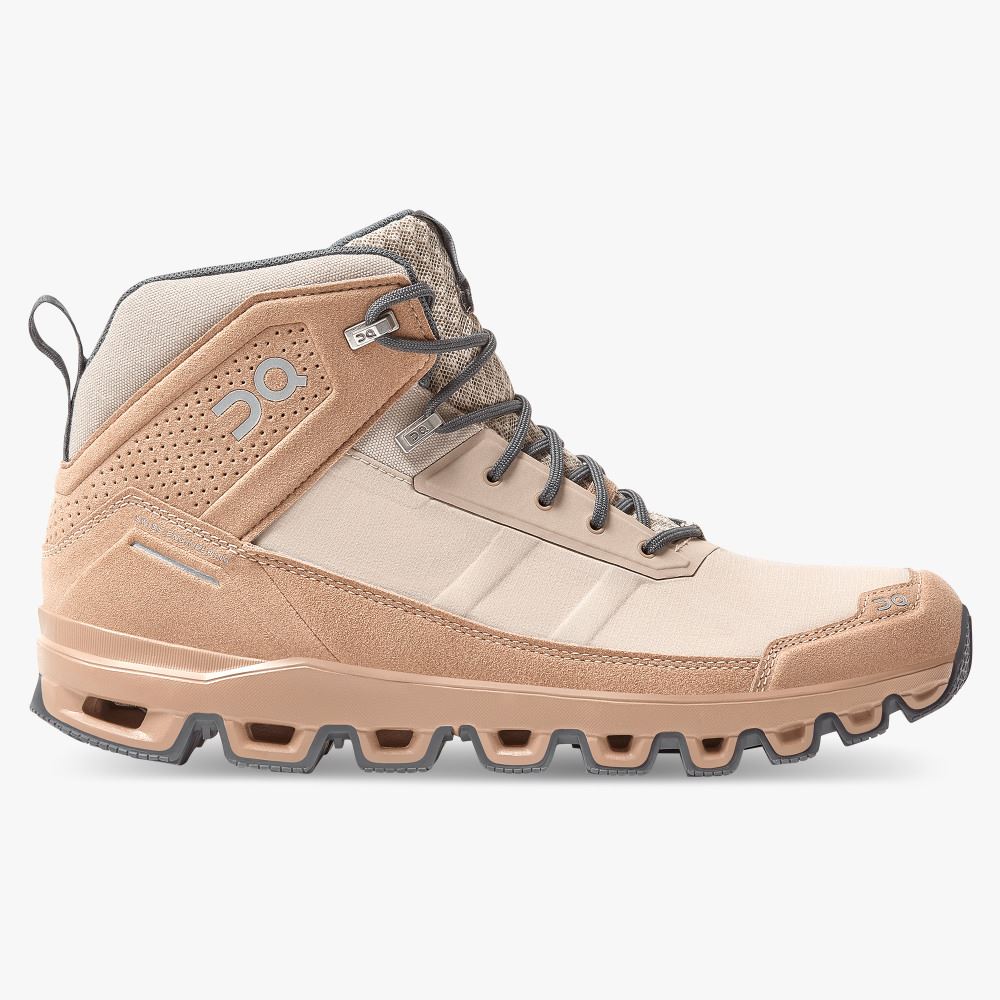 Apricot Men\'s On Running Cloudridge Hiking Shoes | IGO167ZZ