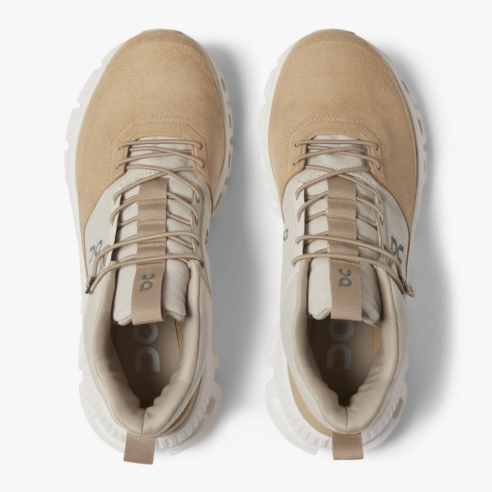 Apricot Women's On Running Cloud Hi Sneakers | ZZJ5859EJ