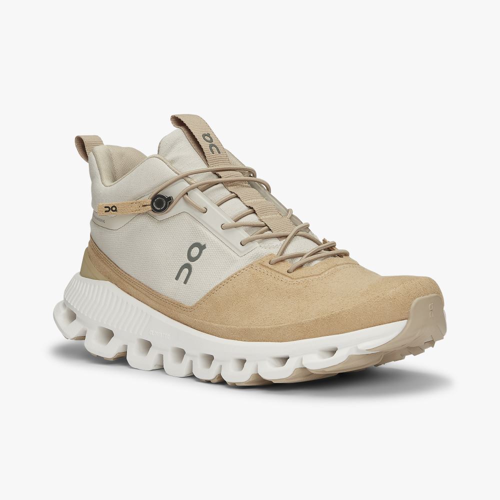 Apricot Women's On Running Cloud Hi Sneakers | ZZJ5859EJ