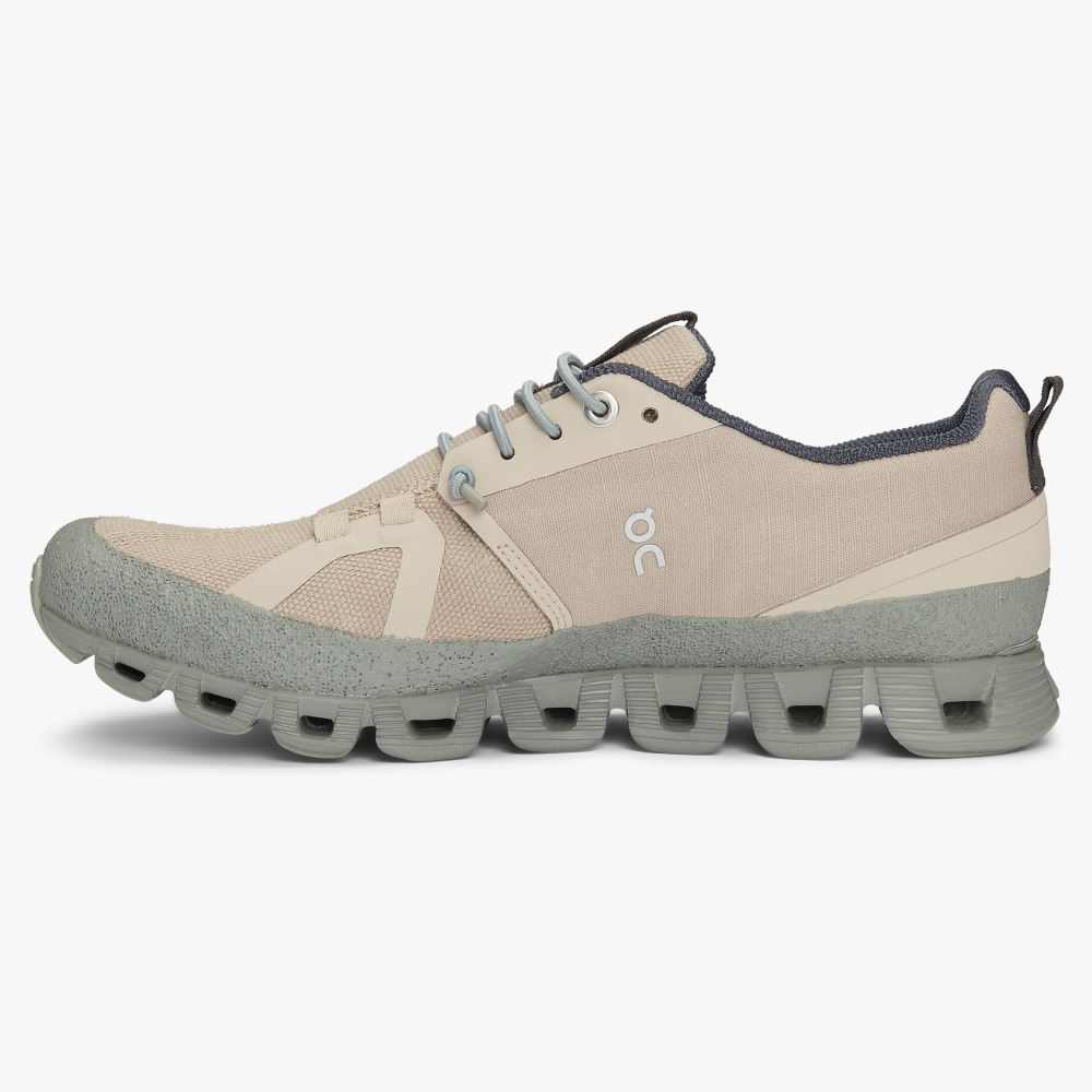 Beige Green Women's On Running Cloud Sneakers | DJU882IT
