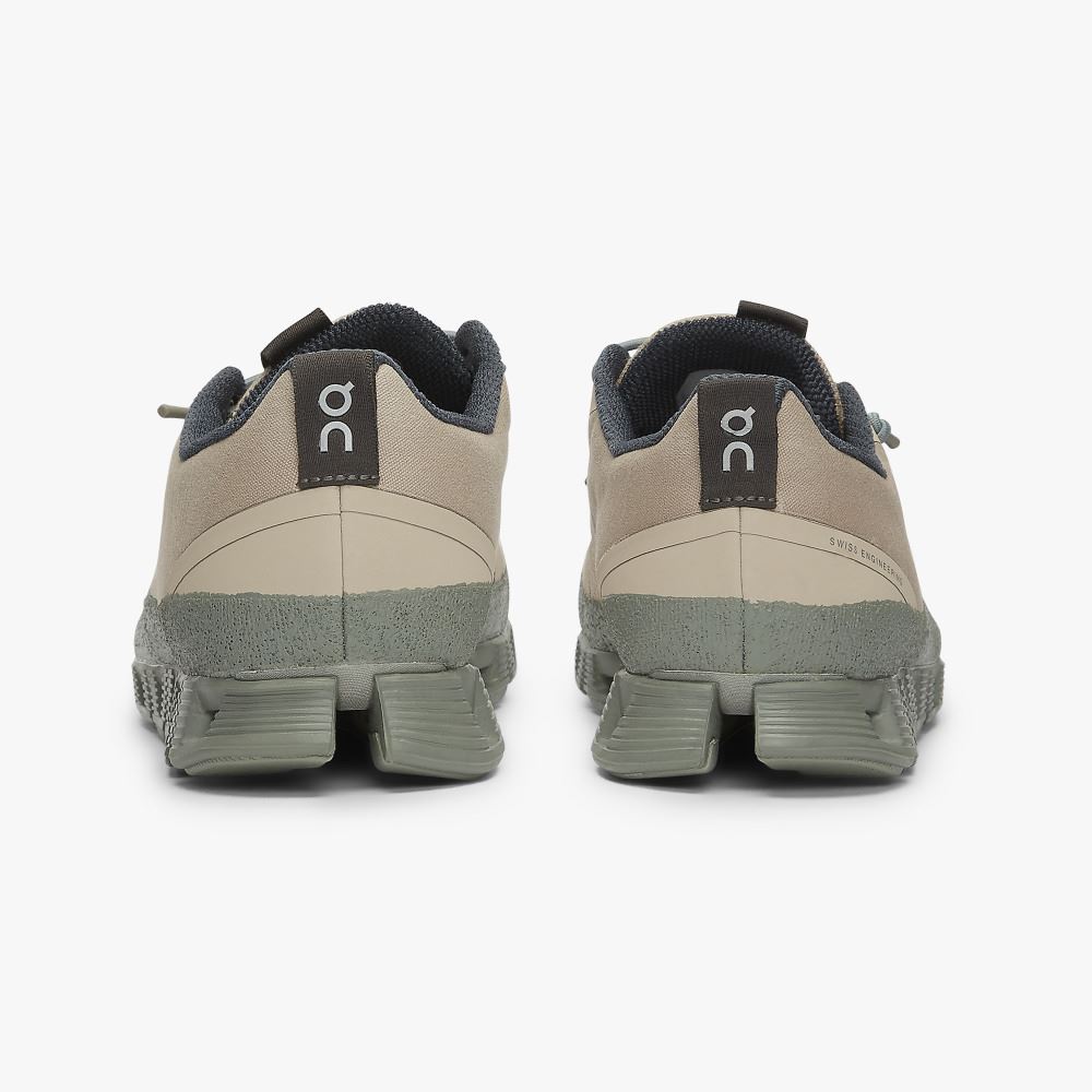 Beige Green Women's On Running Cloud Sneakers | DJU882IT