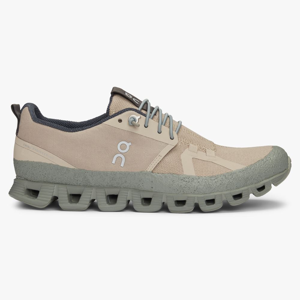 Beige Green Women\'s On Running Cloud Sneakers | DJU882IT