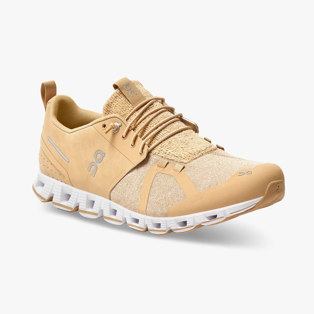 Beige Men's On Running Cloud Sneakers | OSF9356CY