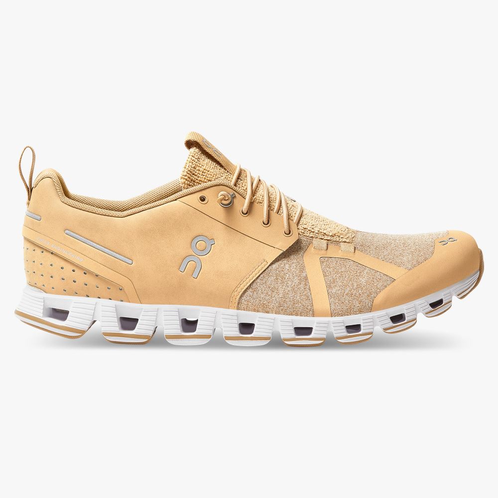 Beige Men\'s On Running Cloud Sneakers | OSF9356CY