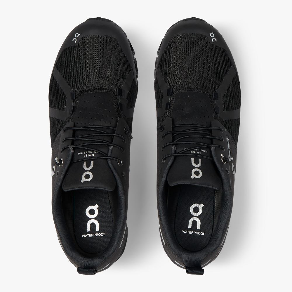 Black Men's On Running Cloud Sneakers | AZW427FV