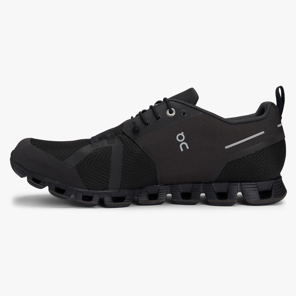 Black Men's On Running Cloud Sneakers | AZW427FV