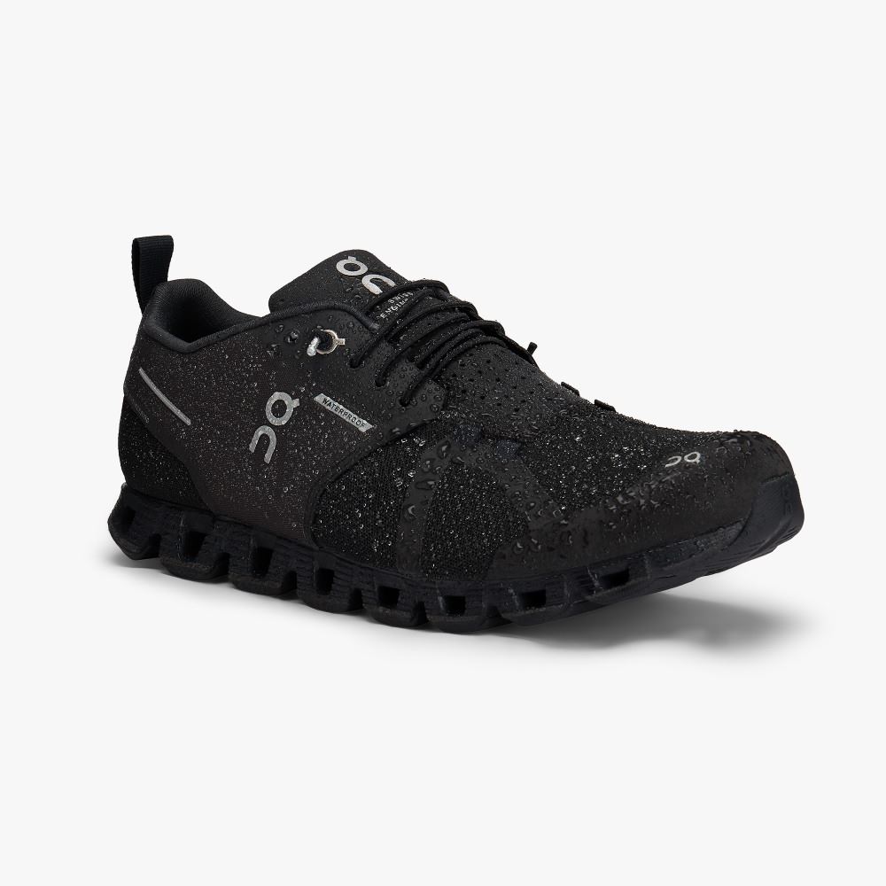 Black Men's On Running Cloud Sneakers | AZW427FV