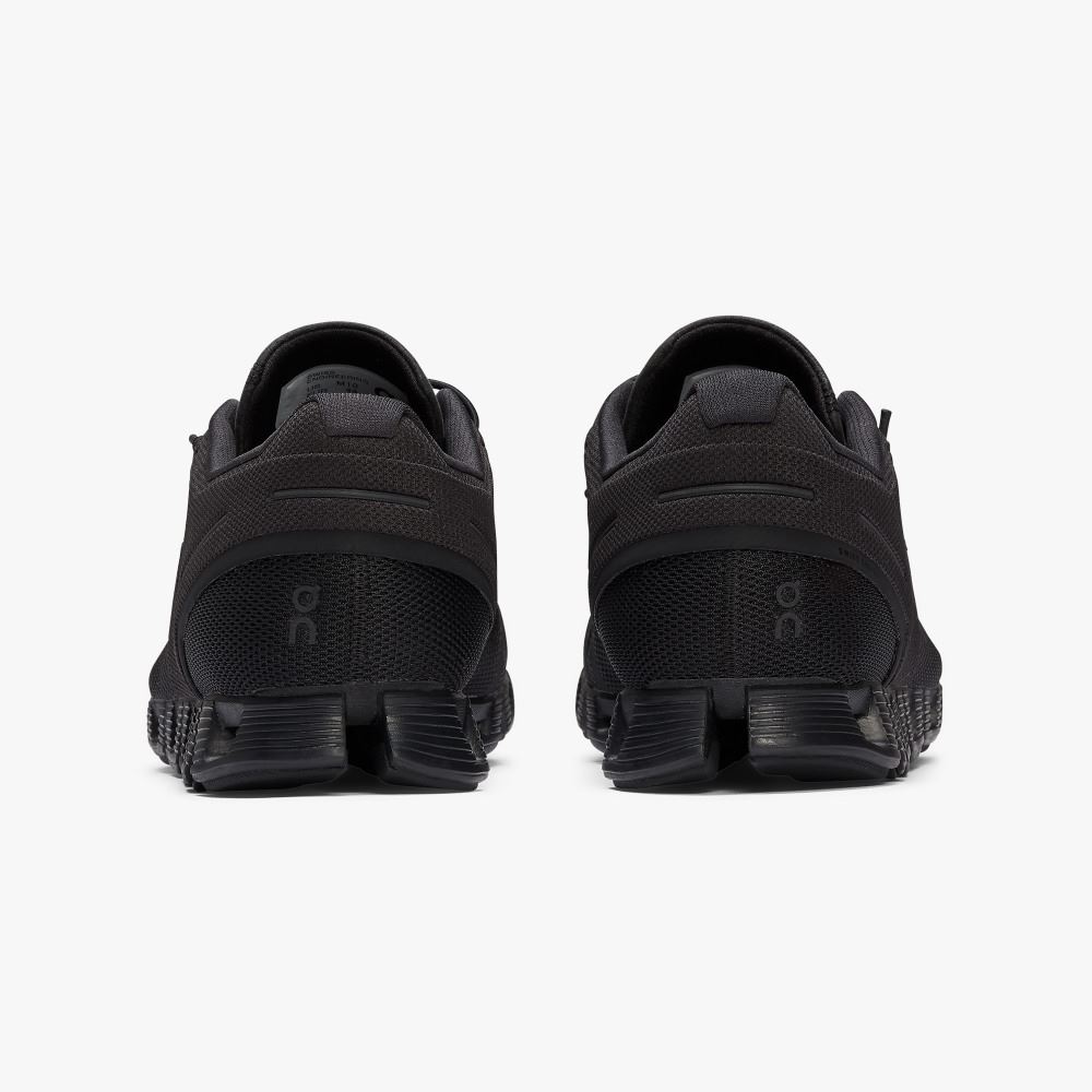Black Men's On Running Cloud Sneakers | CJF777QI