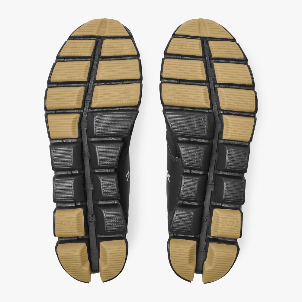 Black Men's On Running Cloud Sneakers | HIG5259PB