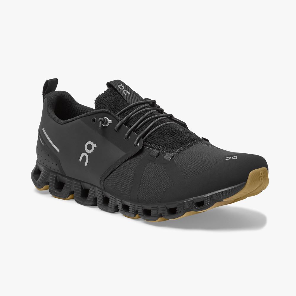 Black Men's On Running Cloud Sneakers | HIG5259PB