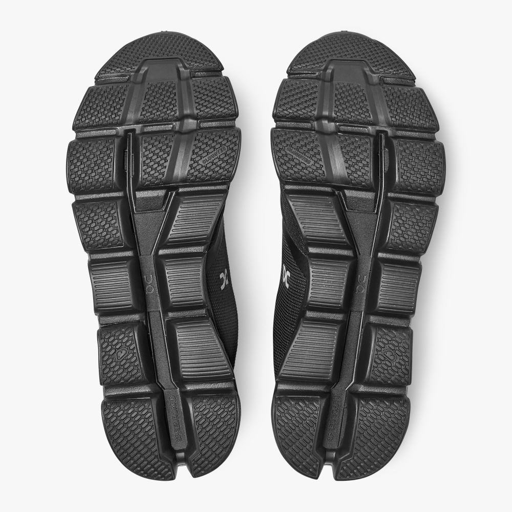 Black Men's On Running Cloudflyer Road Running Shoes | EBZ6875MW