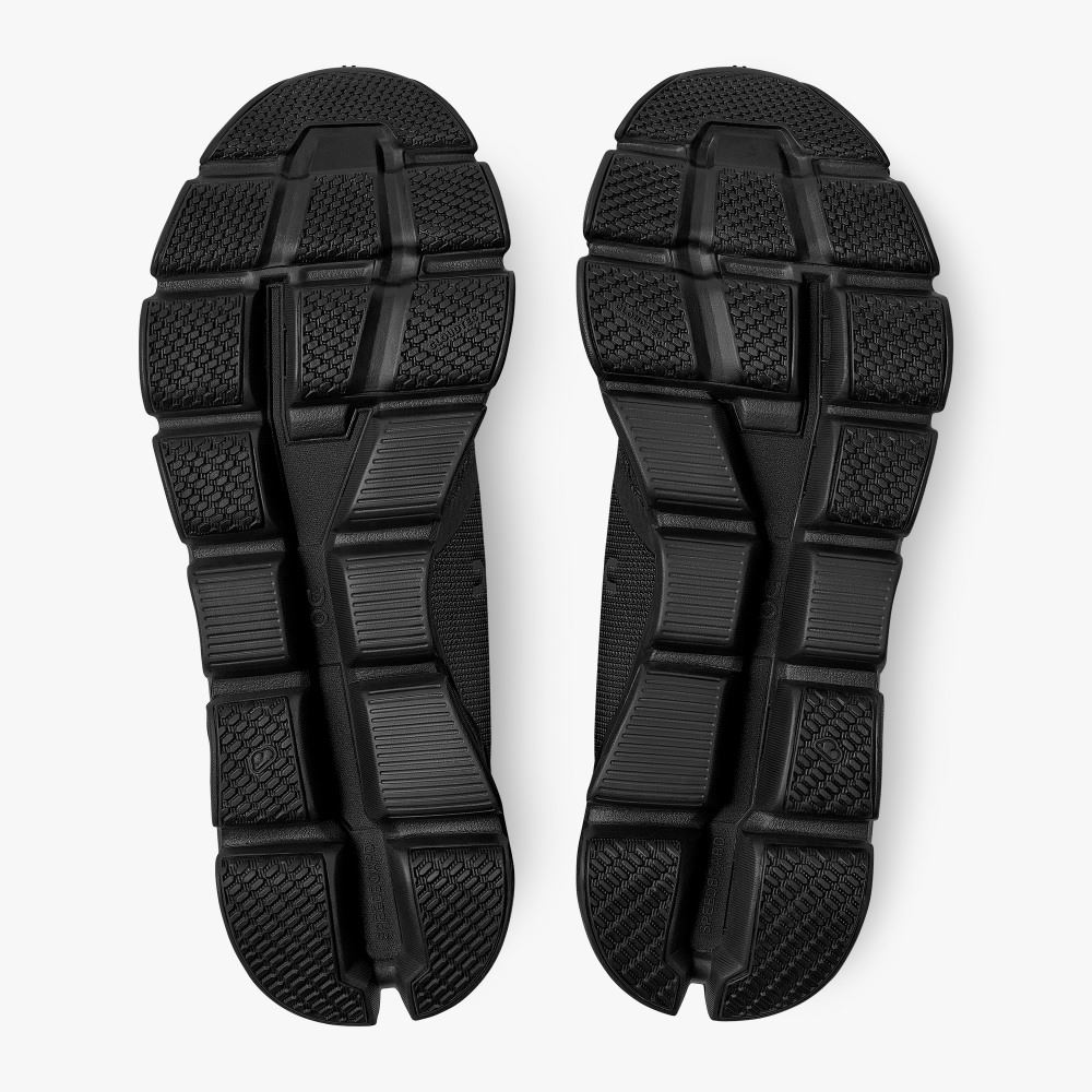 Black Men's On Running Cloudflyer Road Running Shoes | TDA4594AQ
