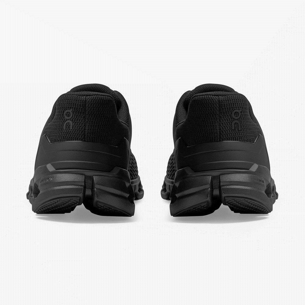 Black Men's On Running Cloudflyer Road Running Shoes | TDA4594AQ