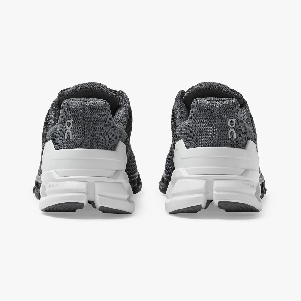 Black Men's On Running Cloudflyer Road Running Shoes | WQQ329OM