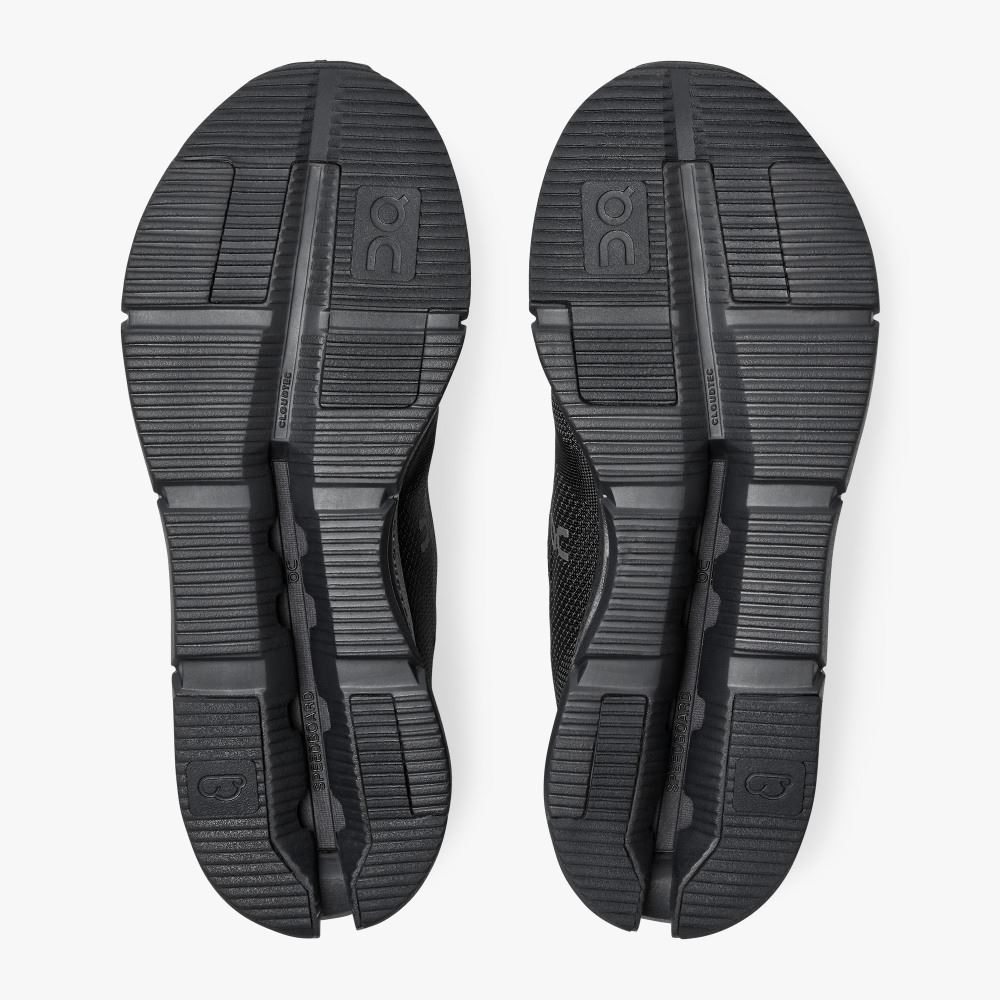 Black Men's On Running Cloudnova Sneakers | CUC499VF