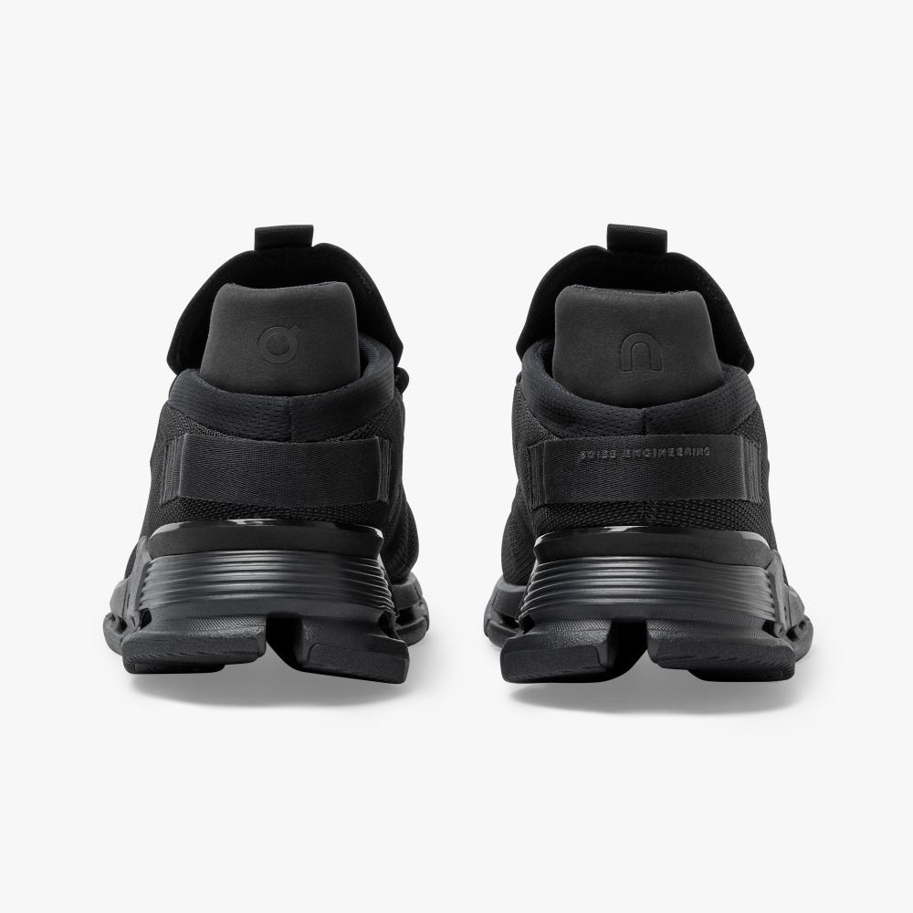 Black Men's On Running Cloudnova Sneakers | CUC499VF