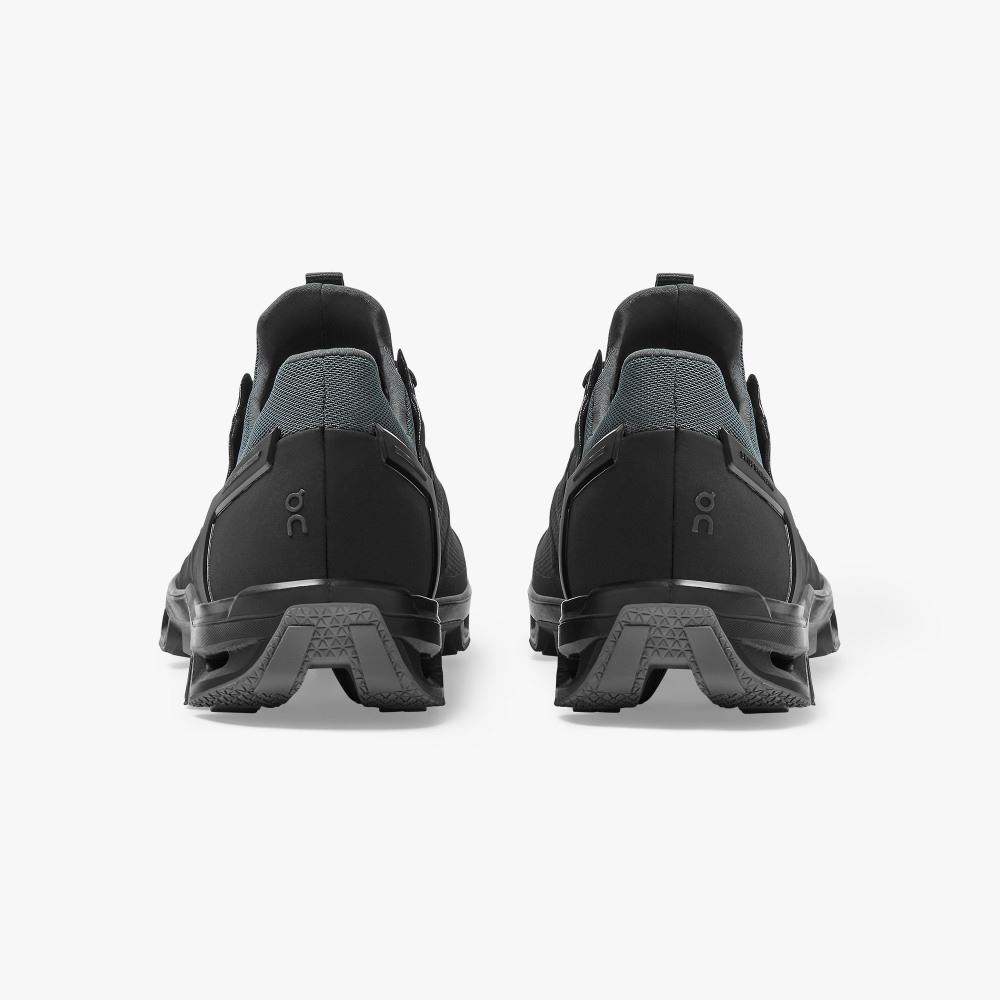 Black Men's On Running Cloudventure Trail Running Shoes | VHX4156RT
