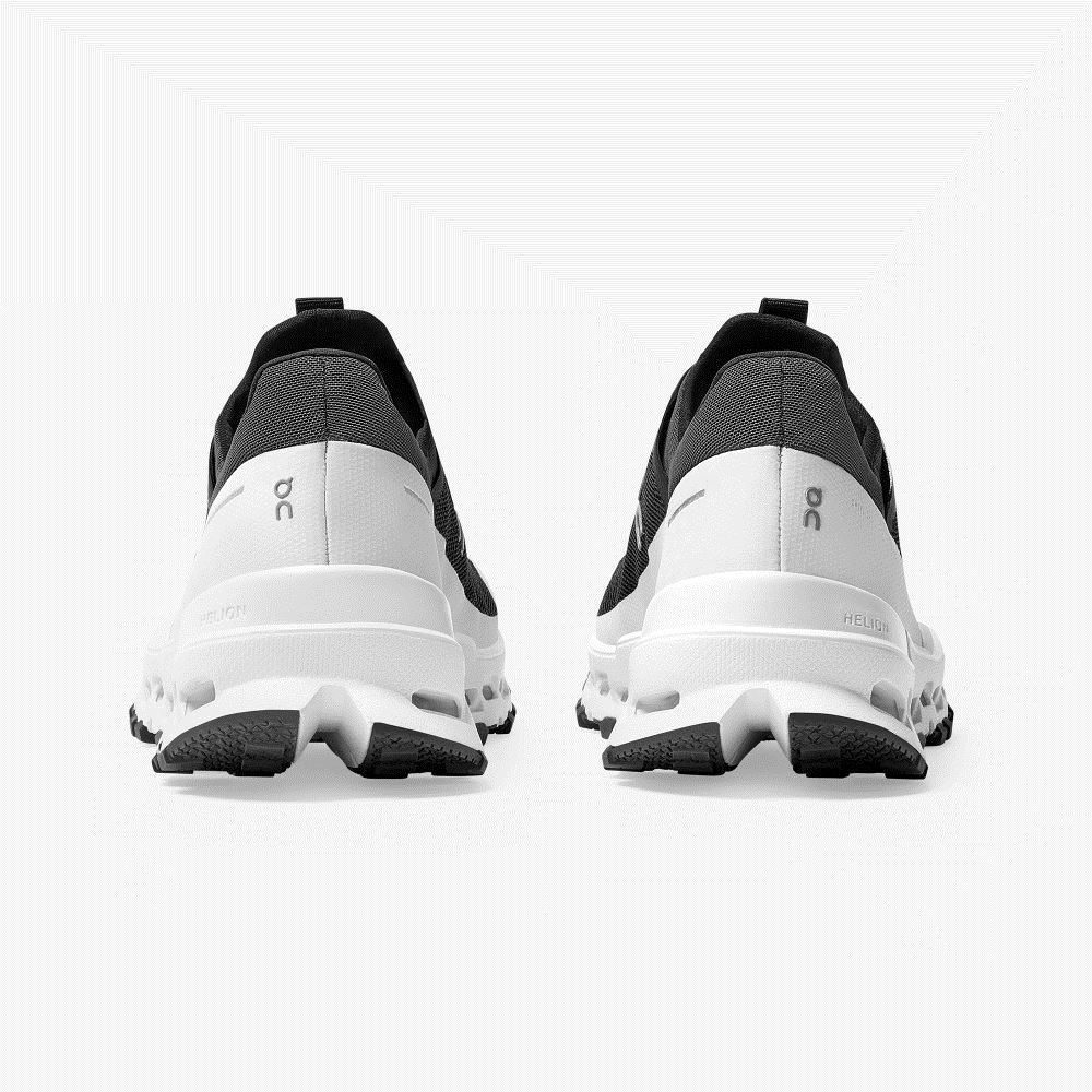 Black White Women's On Running Cloudultra Trail Running Shoes | LMV1857LC