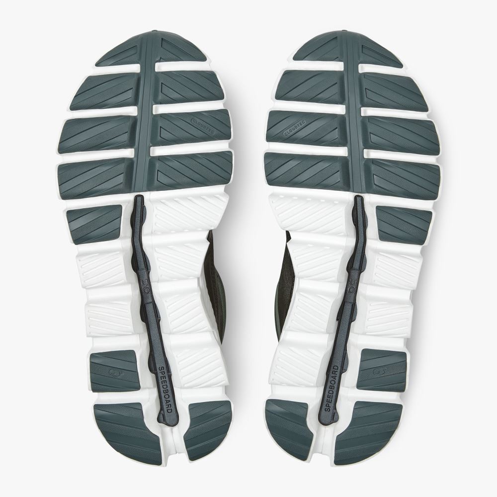 Black Women's On Running Cloud Hi Sneakers | YZW2864DQ