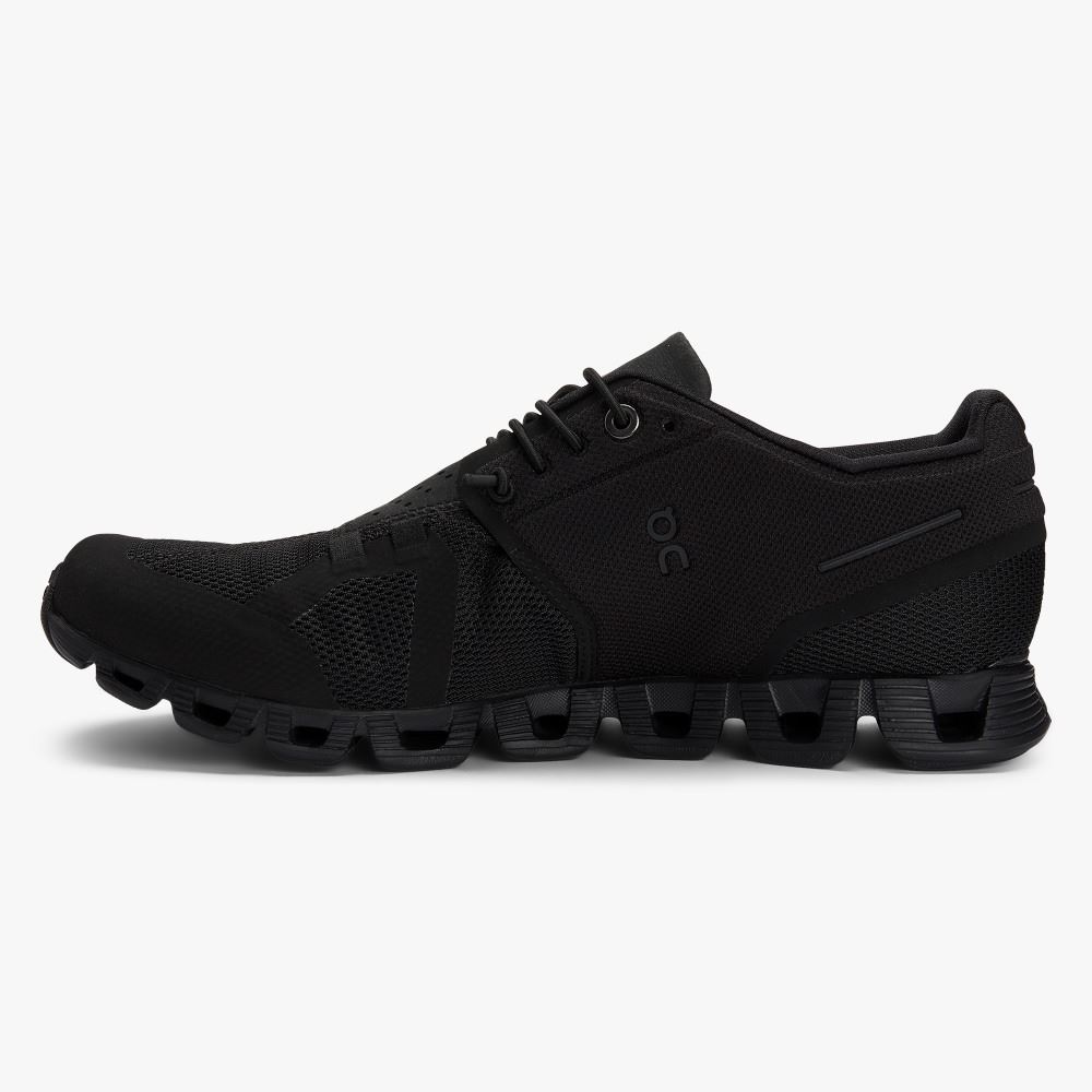 Black Women's On Running Cloud Sneakers | UDE5264QZ