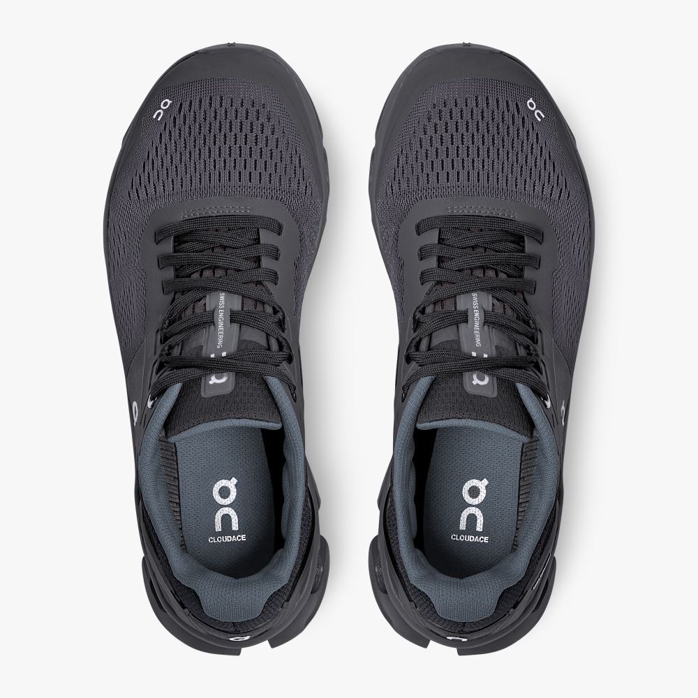 Black Women's On Running Cloudace Road Running Shoes | XIY6560ZV