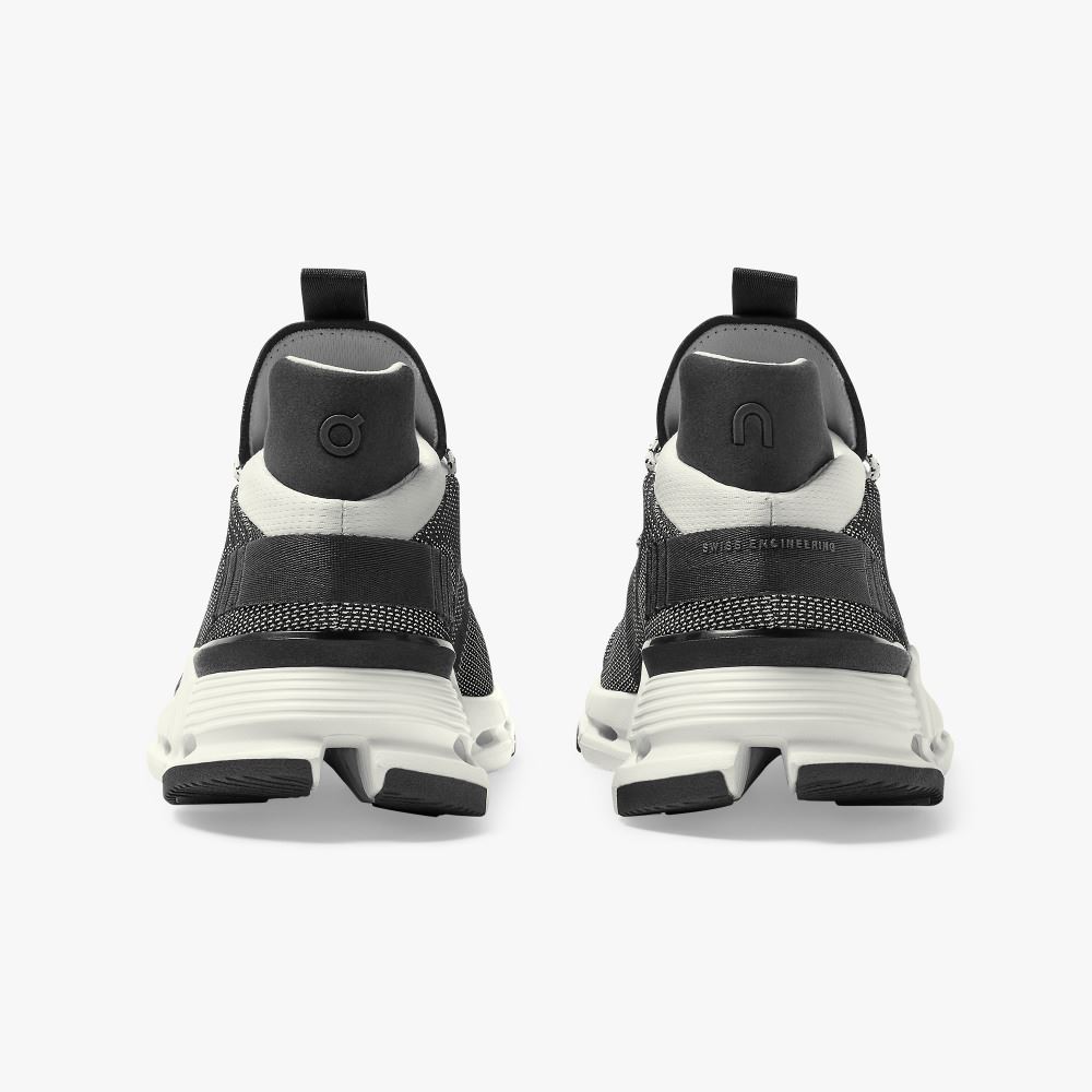 Black Women's On Running Cloudnova Sneakers | MGE6555PR