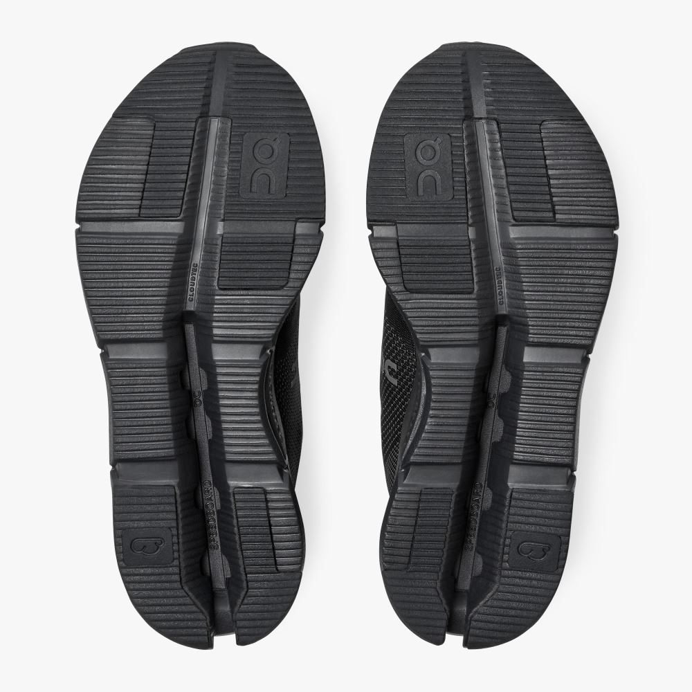 Black Women's On Running Cloudnova Sneakers | XMD1535UK