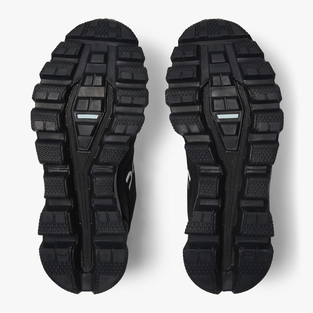Black Women's On Running Cloudrock Hiking Shoes | BGC5598KE