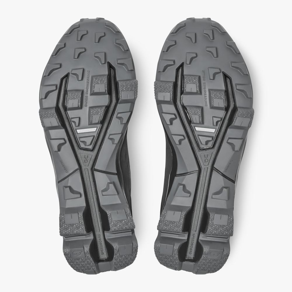 Black Women's On Running Cloudventure Trail Running Shoes | UWC6631QM