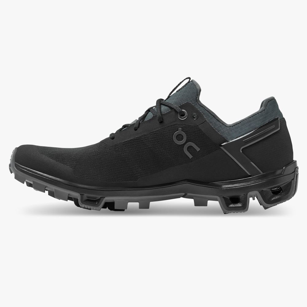 Black Women's On Running Cloudventure Trail Running Shoes | UWC6631QM