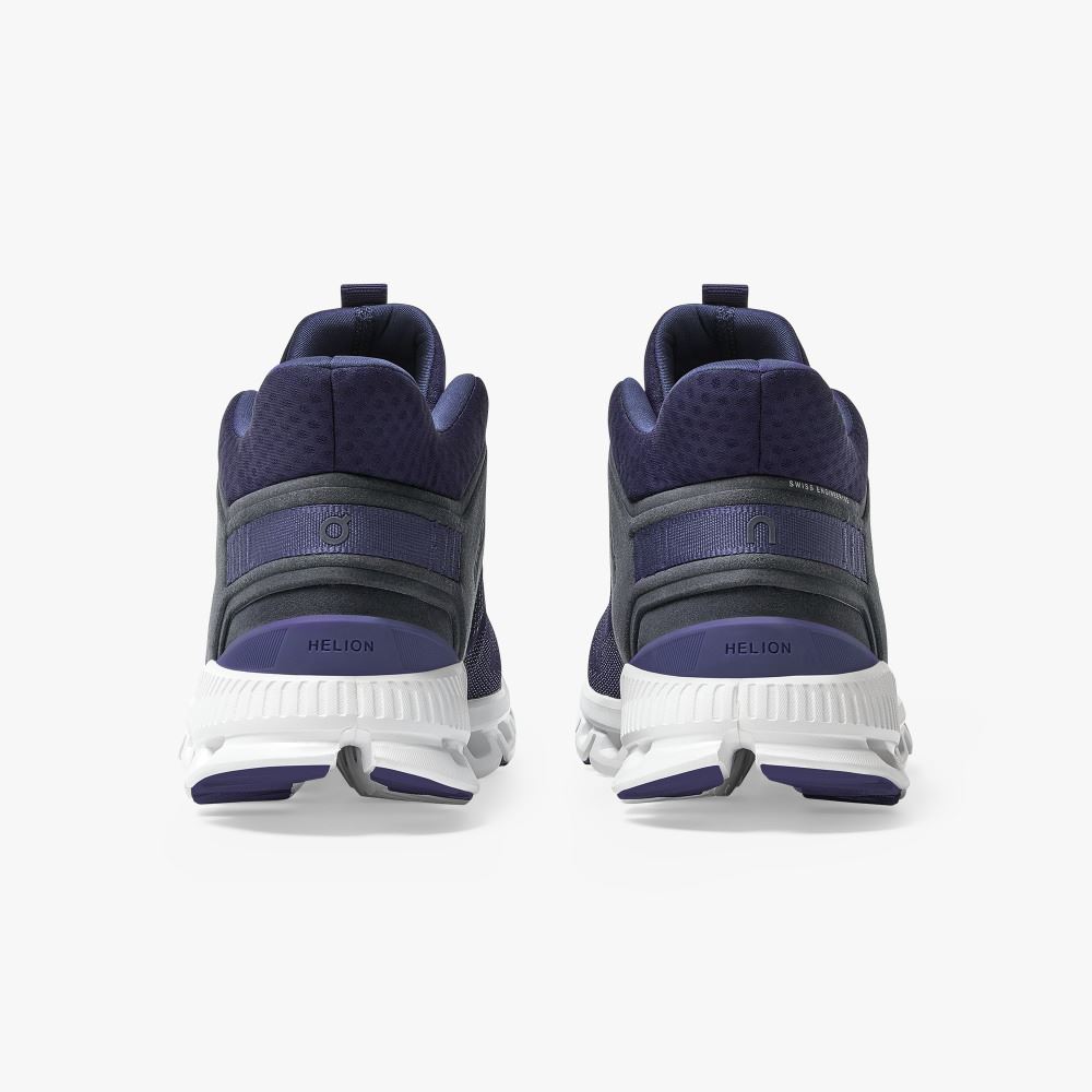Blue Men's On Running Cloud Hi Sneakers | PVF5491QH