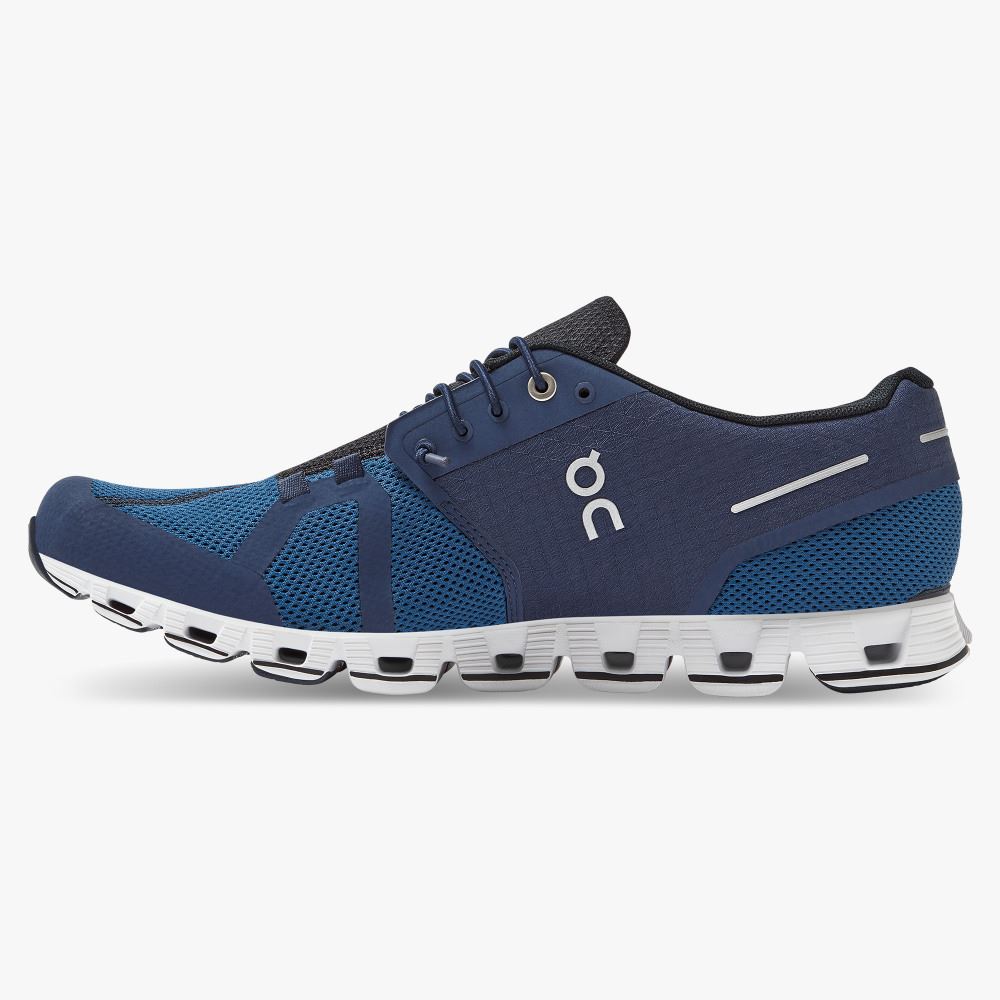 Blue Men's On Running Cloud Sneakers | LTO4272XW