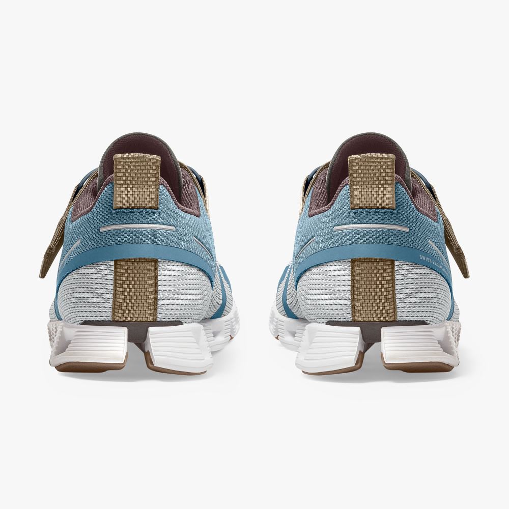 Blue White Women's On Running Cloud Sneakers | XVK9664ZY