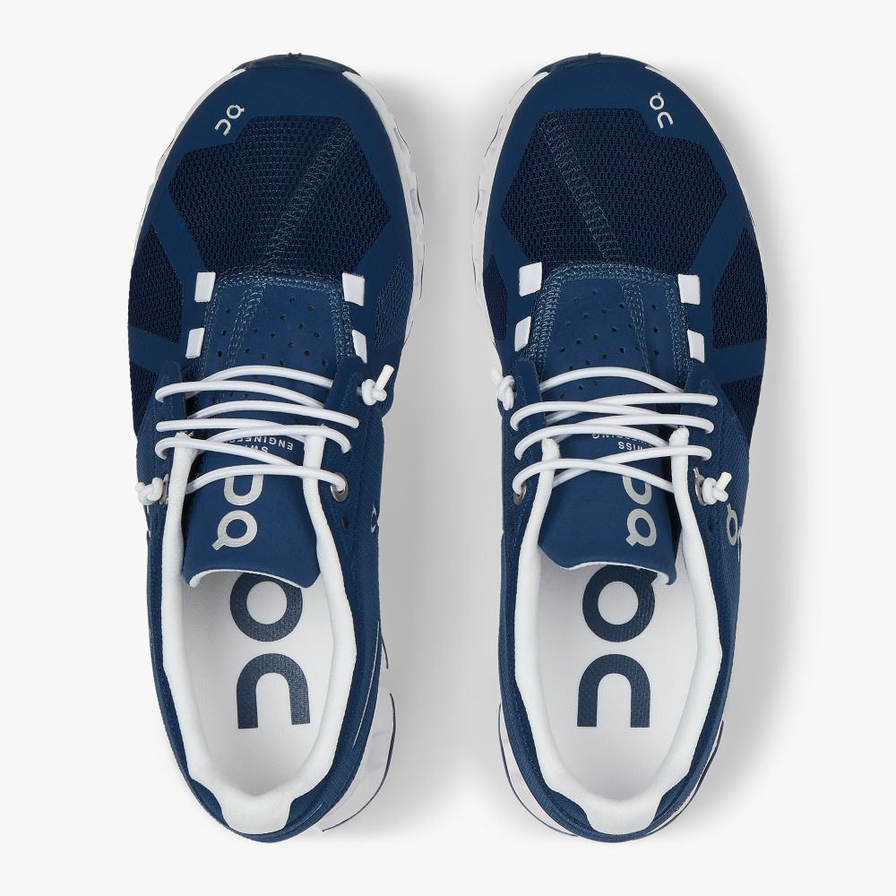 Blue Women's On Running Cloud Sneakers | QRT5581QN