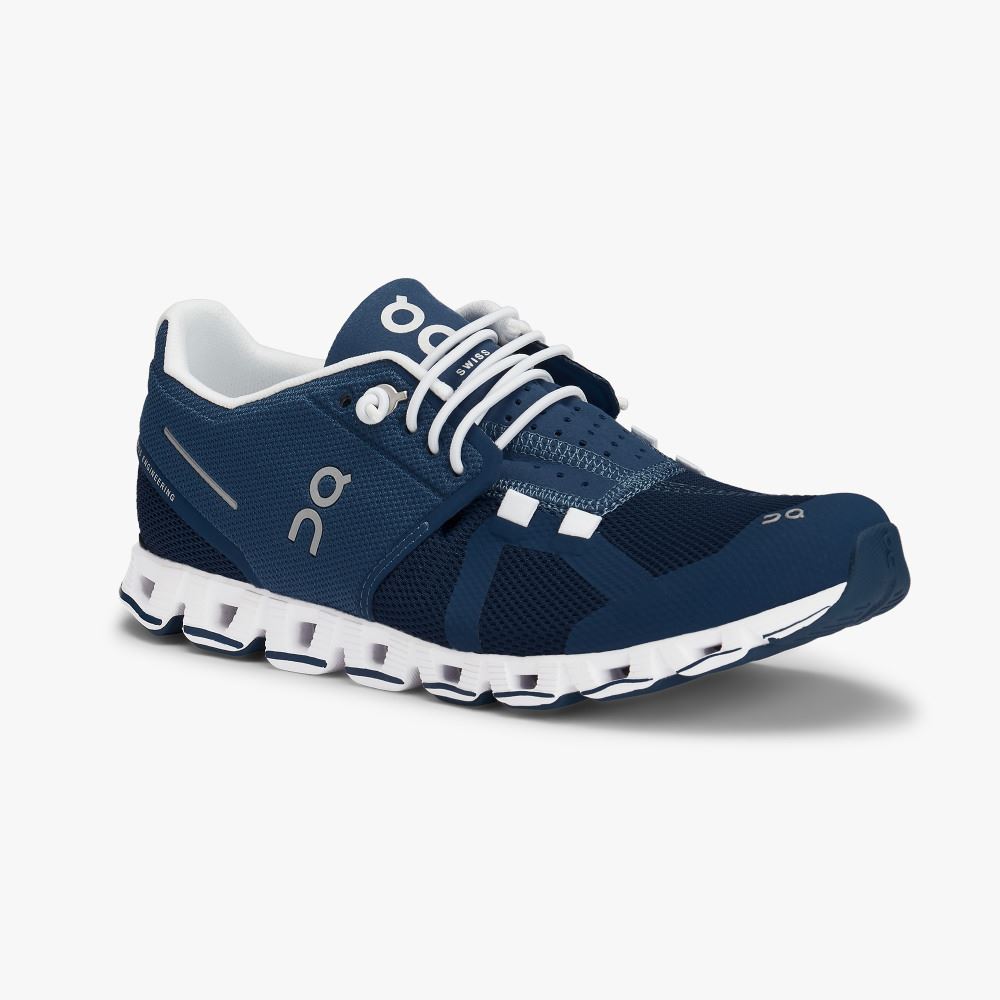 Blue Women's On Running Cloud Sneakers | QRT5581QN