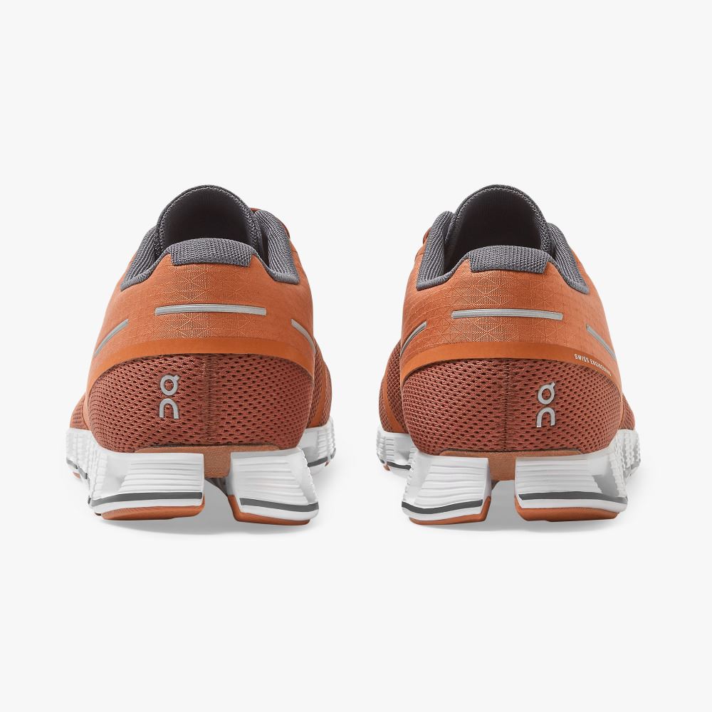 Brown Men's On Running Cloud Sneakers | PSZ1395XT