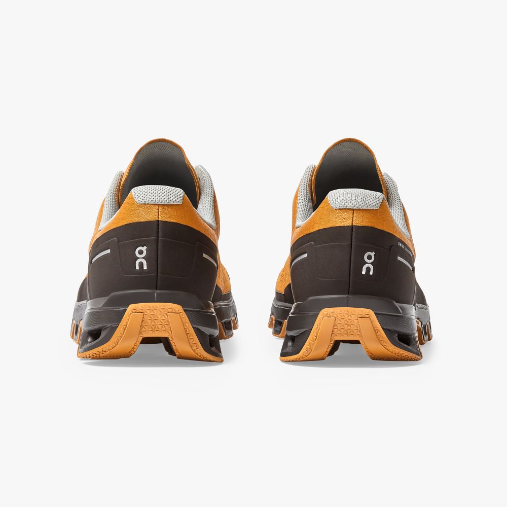Brown Men's On Running Cloudventure Trail Running Shoes | TDK268JK