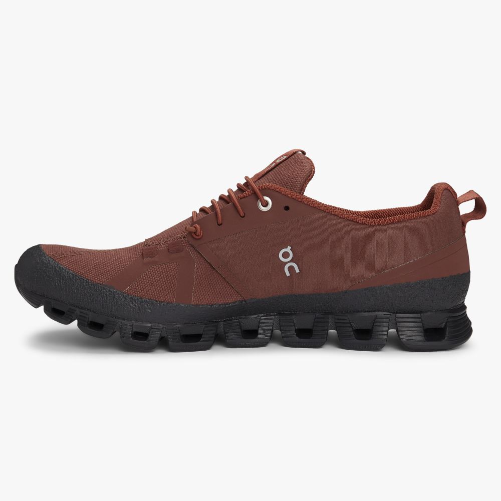 Burgundy Men's On Running Cloud Sneakers | LHF8325YK