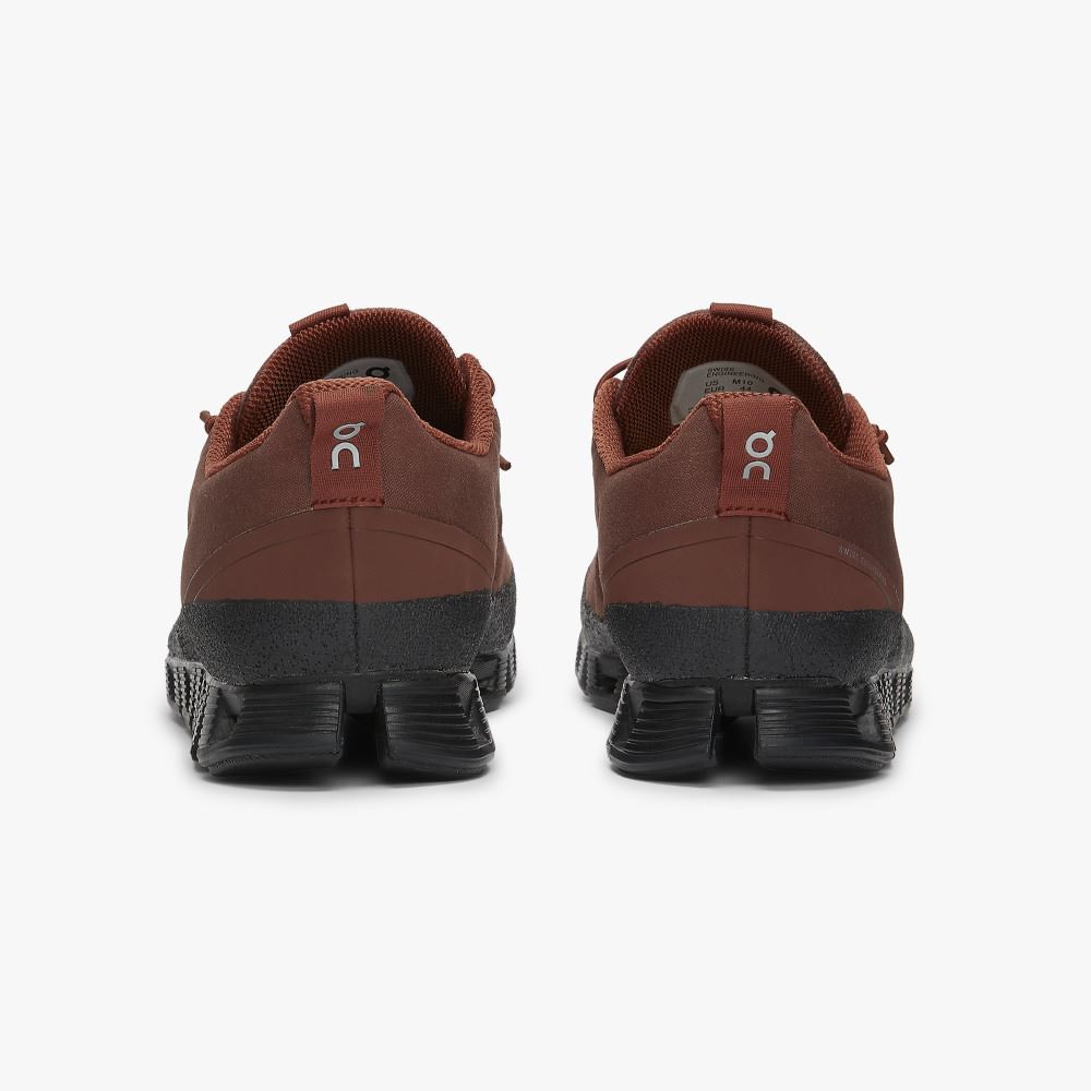 Burgundy Men's On Running Cloud Sneakers | LHF8325YK