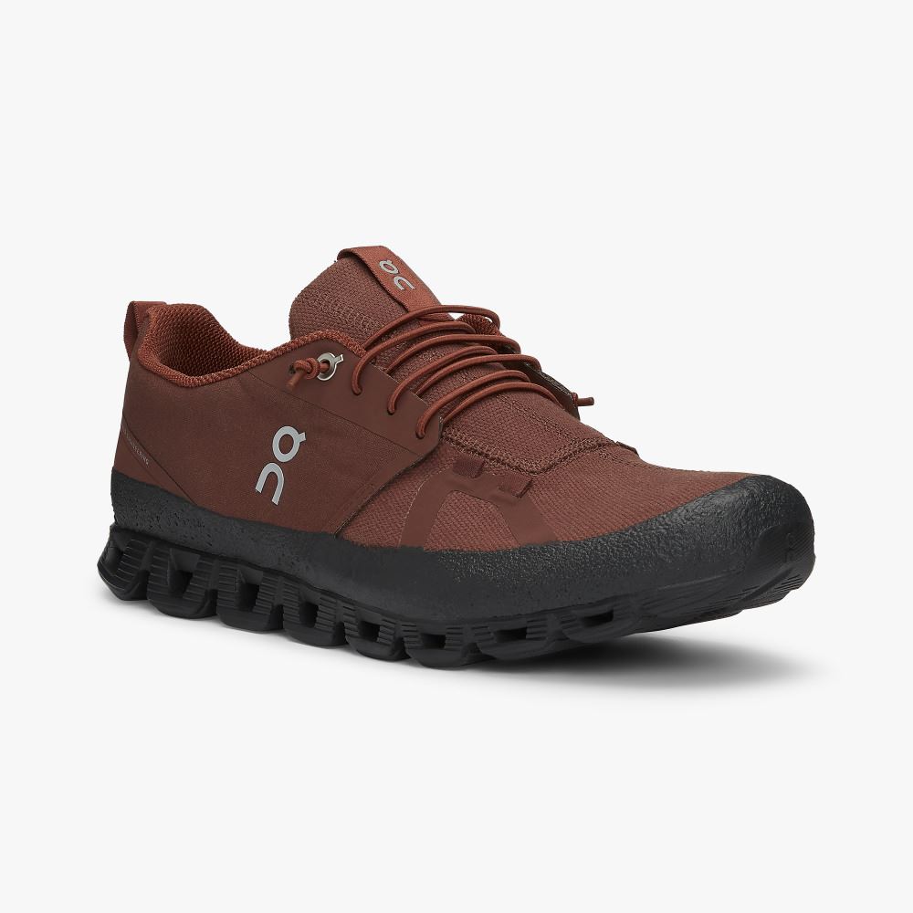 Burgundy Men's On Running Cloud Sneakers | LHF8325YK