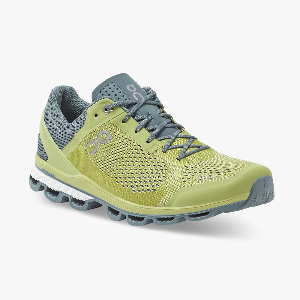 Green Men's On Running Cloudsurfer Road Running Shoes | VVN244TR