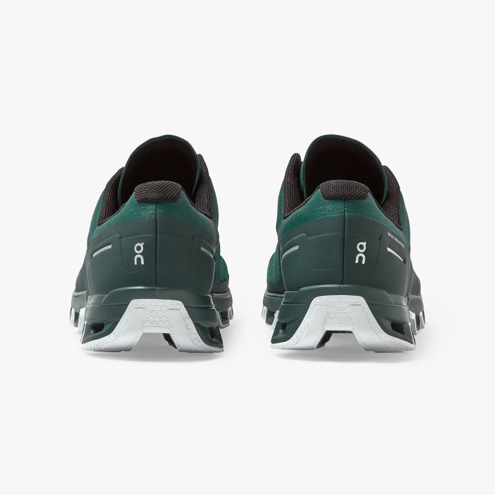 Green Men's On Running Cloudventure Trail Running Shoes | CRM8758RE