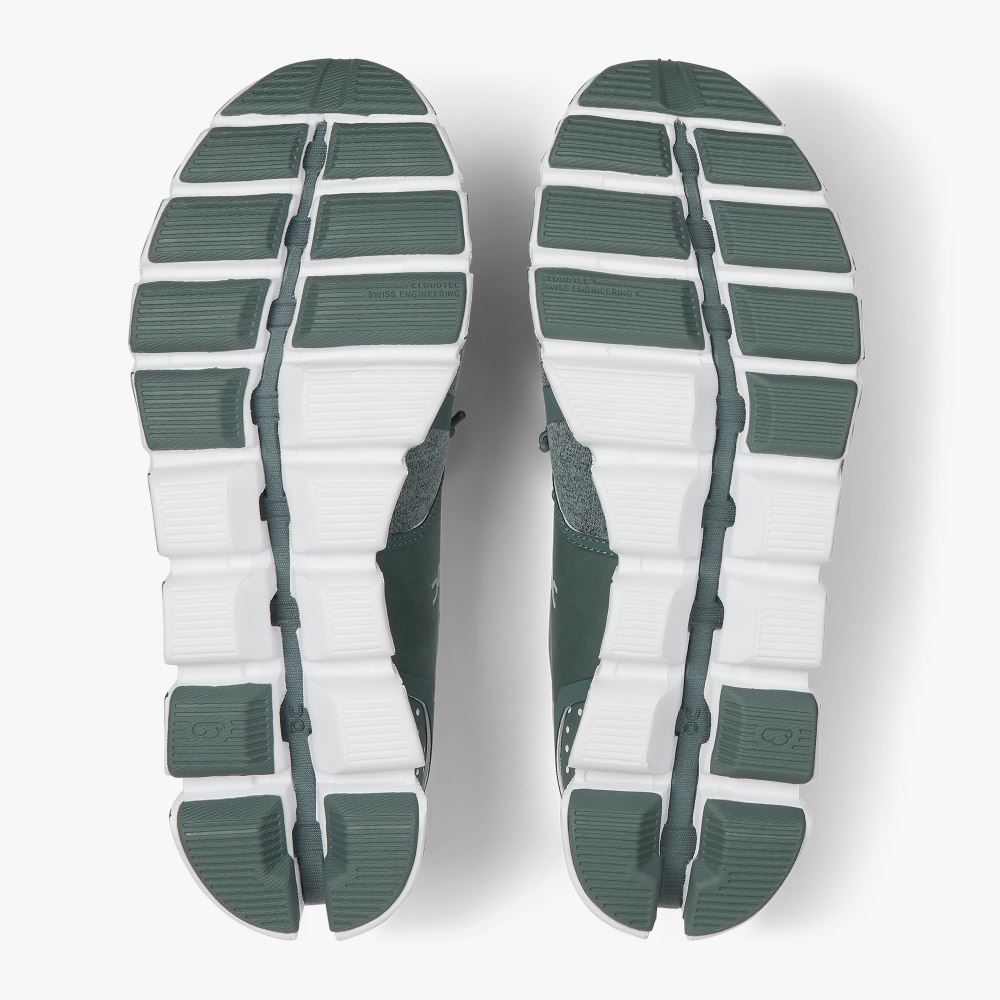 Green Women's On Running Cloud Sneakers | NXM1892EM