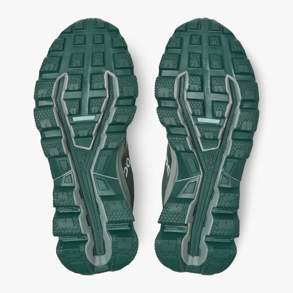 Green Women's On Running Cloudventure Trail Running Shoes | STI1386PX