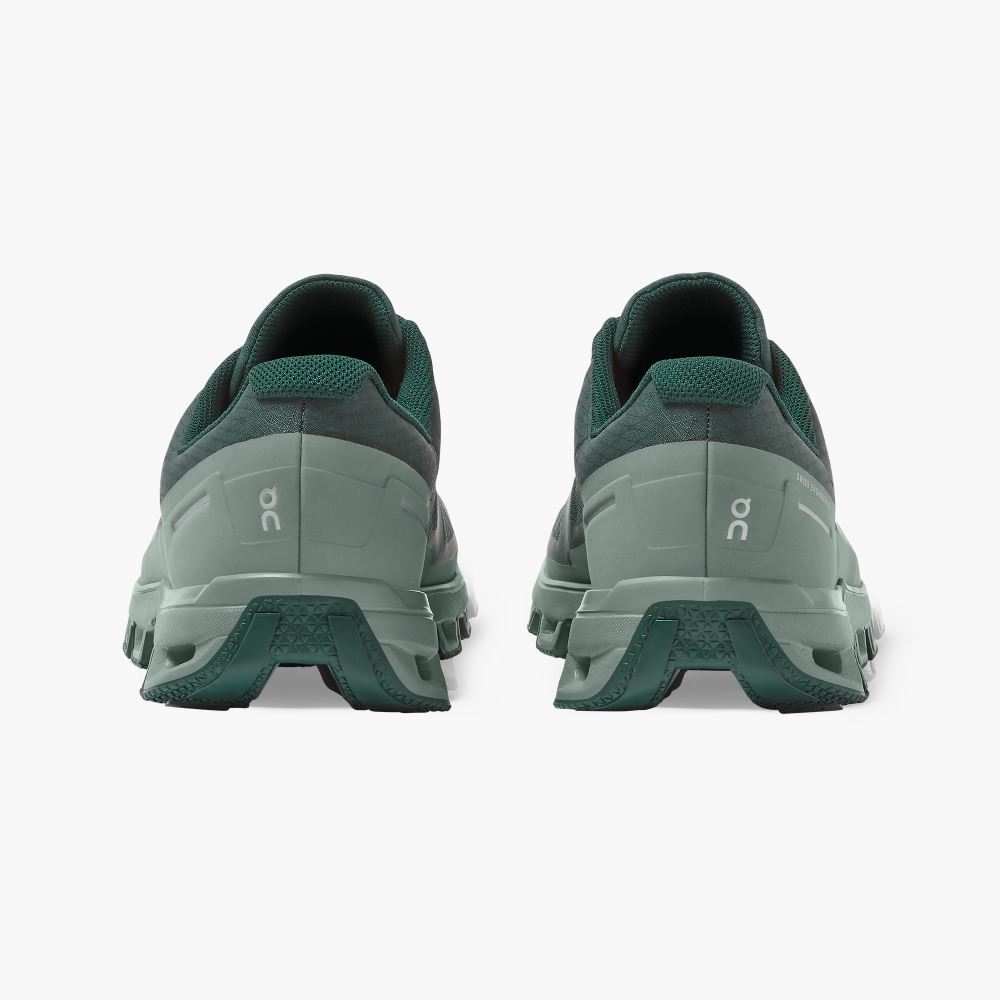 Green Women's On Running Cloudventure Trail Running Shoes | STI1386PX