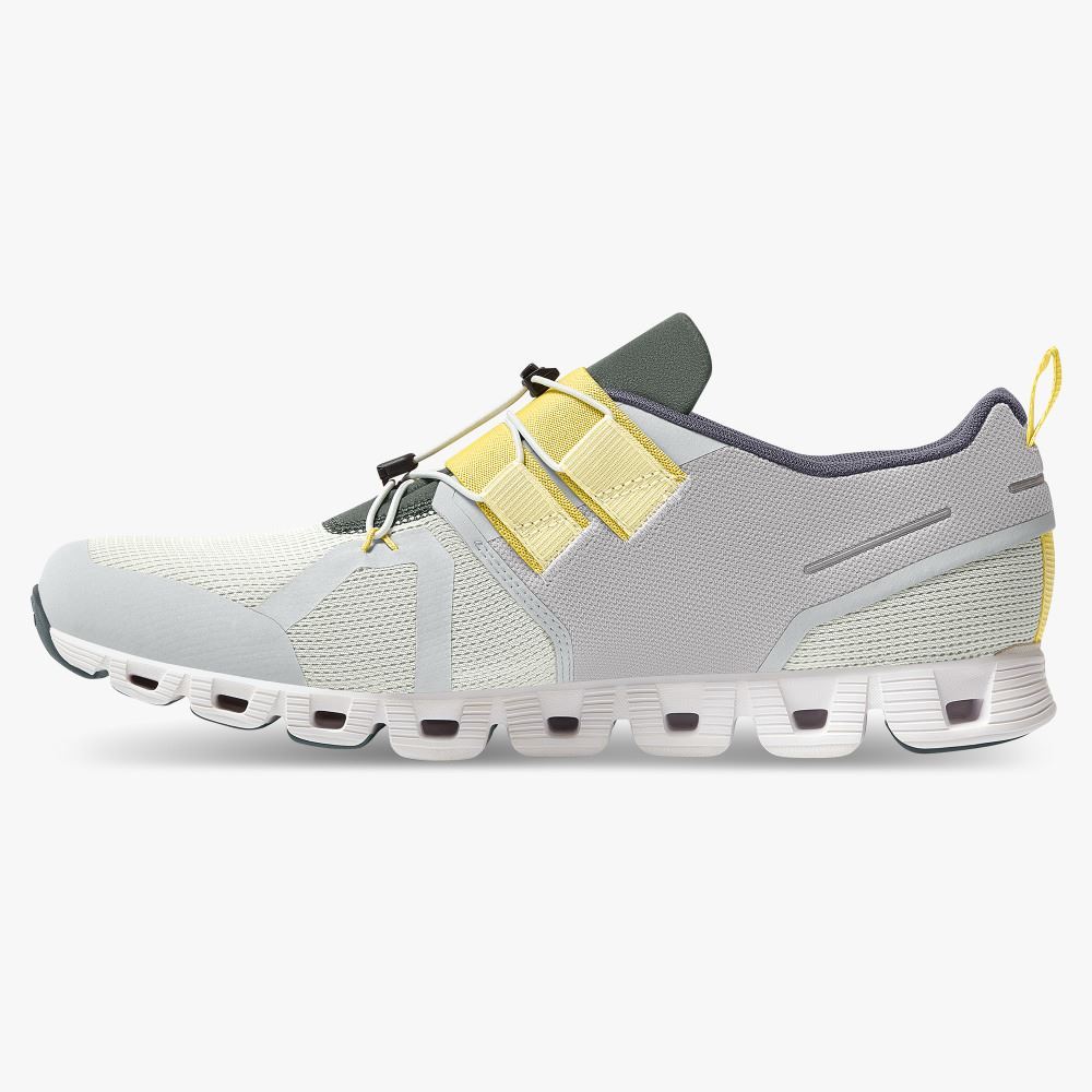 Grey Men's On Running Cloud Sneakers | HSC4489AI