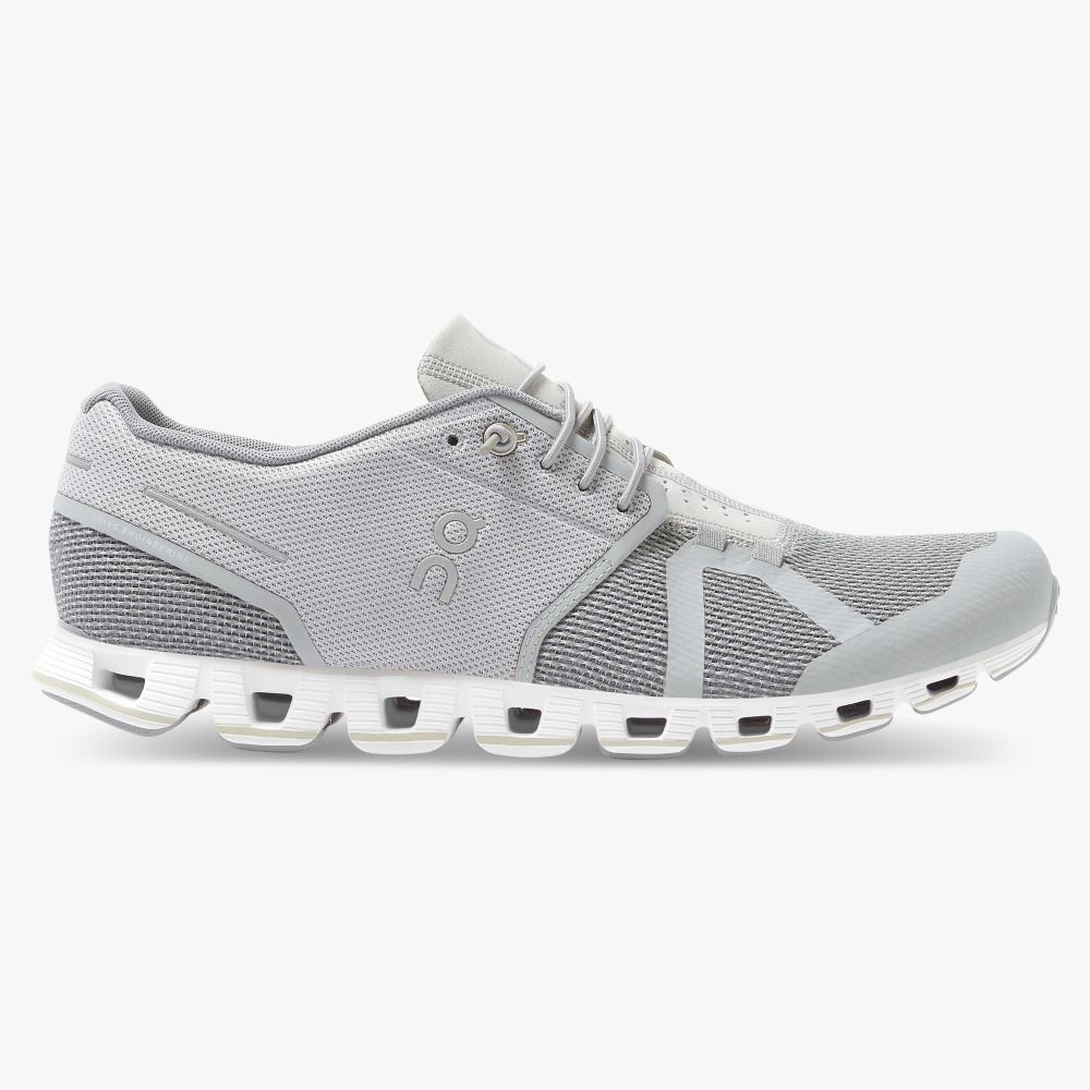 Grey Men\'s On Running Cloud Sneakers | ILP6048ET