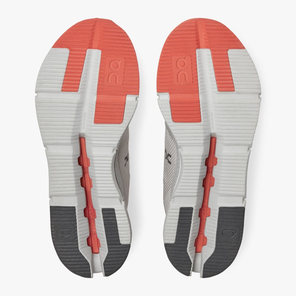 Grey Men's On Running Cloudnova Sneakers | HAH357SP