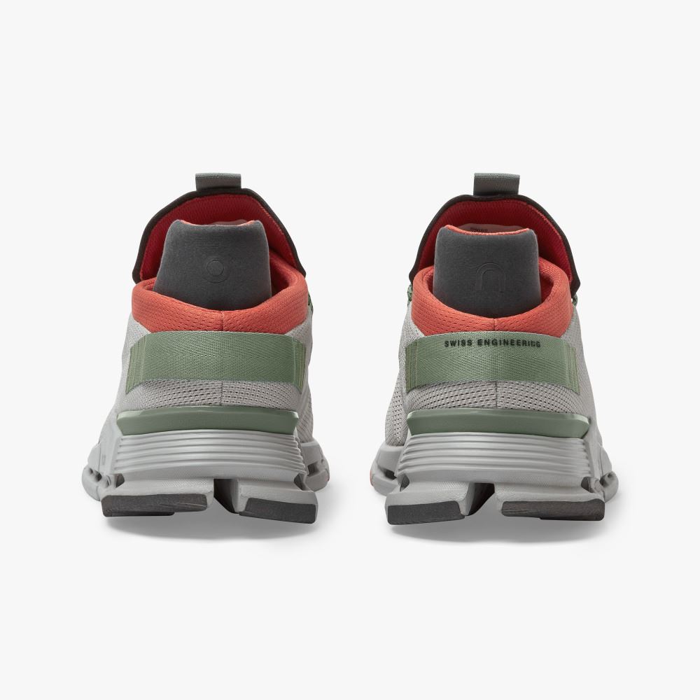 Grey Men's On Running Cloudnova Sneakers | HAH357SP